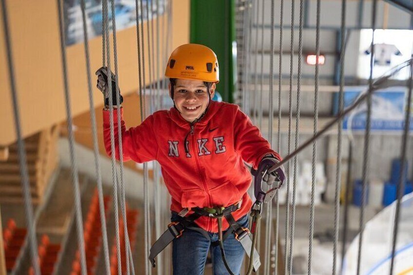 Indoor Ropes Park Adventure in Grindelwald