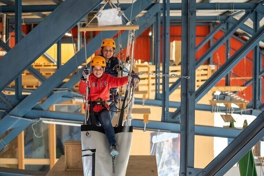 Indoor Ropes Park Adventure in Grindelwald