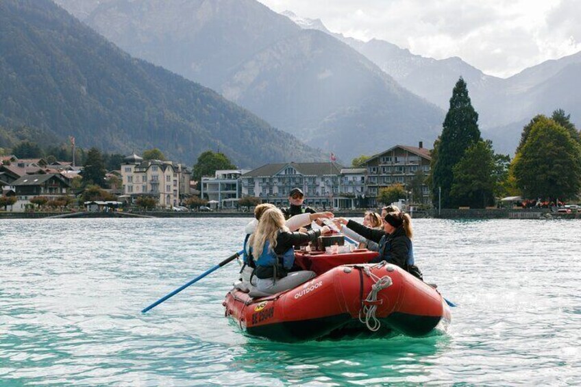 Chocolate Fondue Float Experience in Interlaken