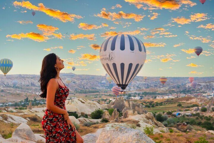Balloons watching Tour w/ PickUp, Breakfast & Photographer