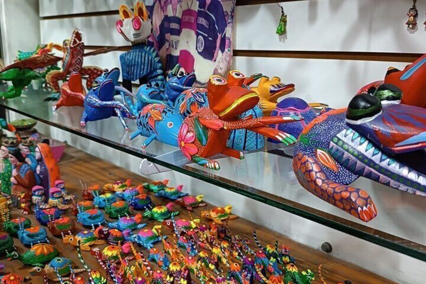 Alebrijes Workshop in Huatulco