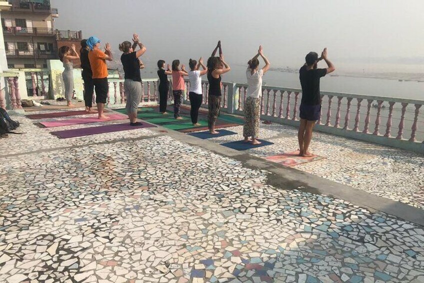 Group Yoga Class with Siddharth from Beginner to Advance