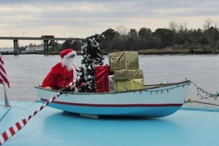 Santa's river sleigh