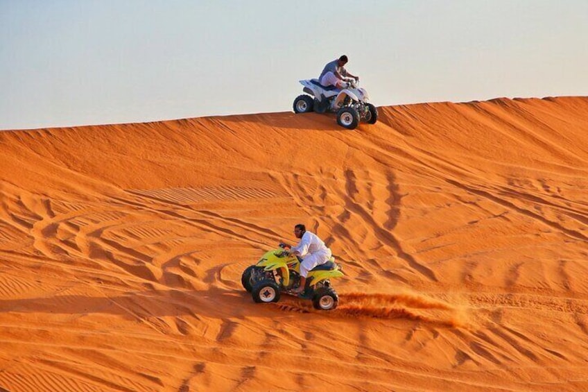 Riyadh Quad Biking Tour with Camel Ride 