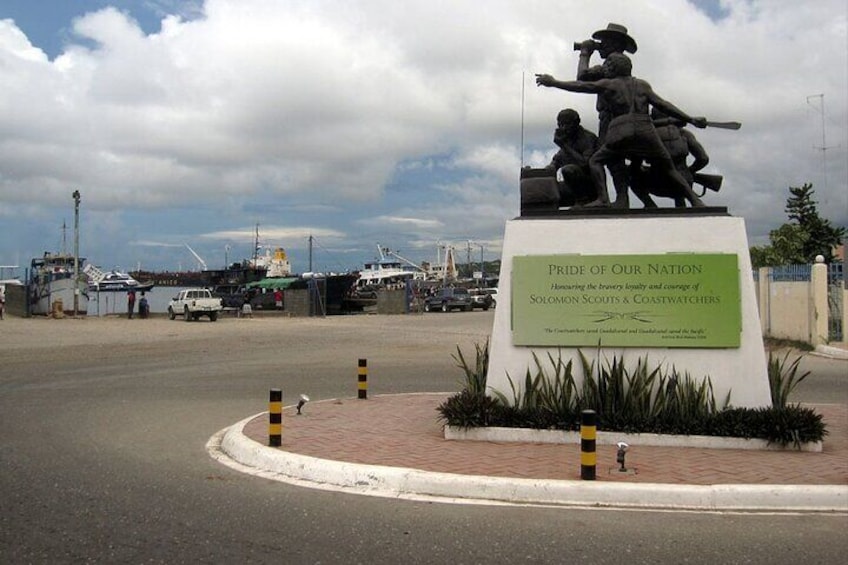 Scouts and Coast Watchers memorial
