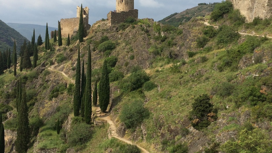 From Carcassonne:Lastours Castles & Carcassonne Guided Tour