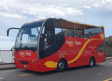 Autobús descapotable con paradas libres Catania-acicastello-acitrezza