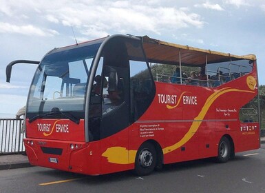 Autobús descapotable con paradas libres Catania-acicastello-acitrezza