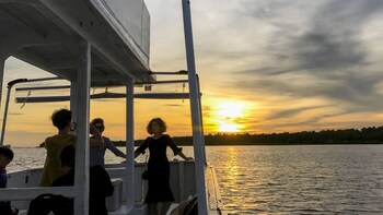 Guided Evening Cruise in Weston Wetland Park with Buffet Dinner