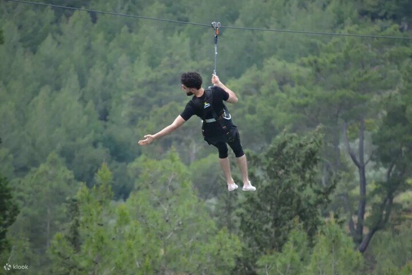 3 in 1 Rafting Quad Safari Zipline Combo Tour in Side