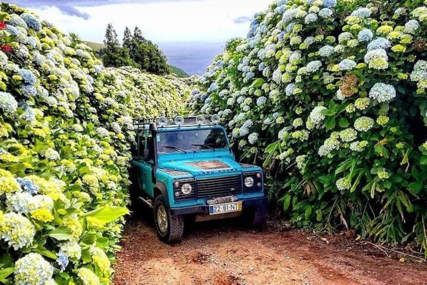Off the Beaten Track Half Day Sete Cidades Jeep Tour