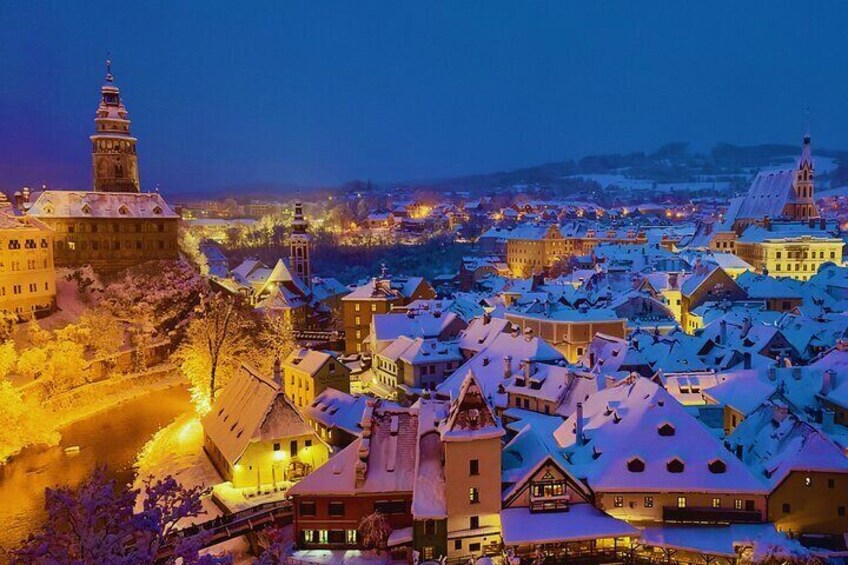 3h Czech Xmas Dinner & Hot Wine City Tour