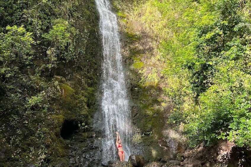 Hike to Connect with Nature and a Power of a Huge Waterfall 