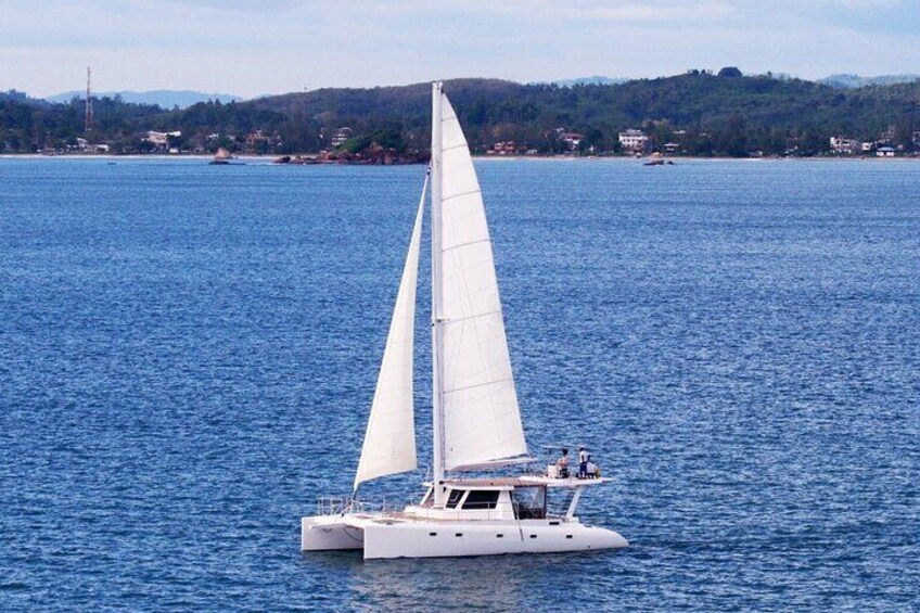 Whale Watching in Mirissa by Catamaran Cruise