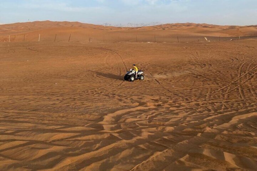 Exclusive VIP Desert Safari With Thrilling Quad Bike Adventure