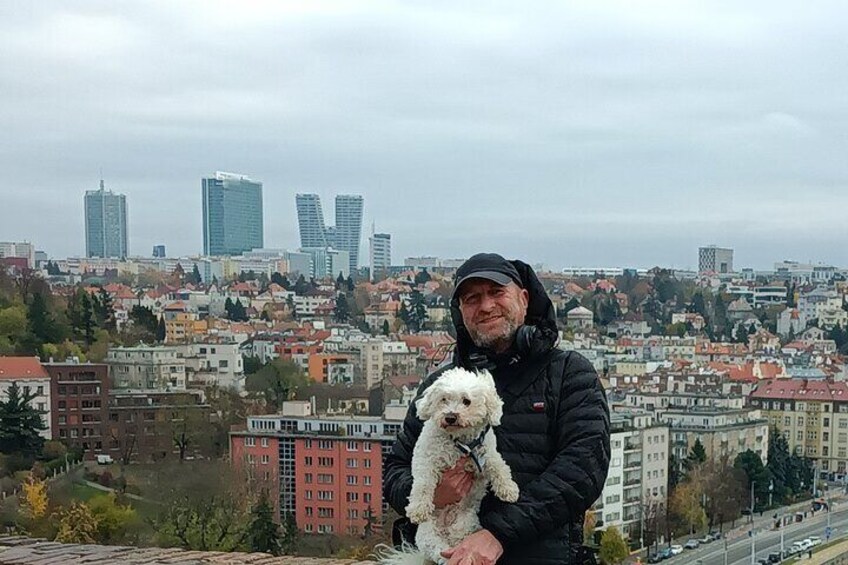 Real life in Prague - Dog Walk from Vyšehrad to Výtoň