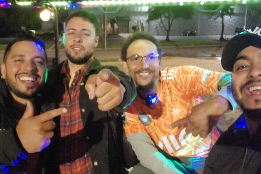 Bar Crawl on a Rollin Disco Ball Golf Cart in Charlotte