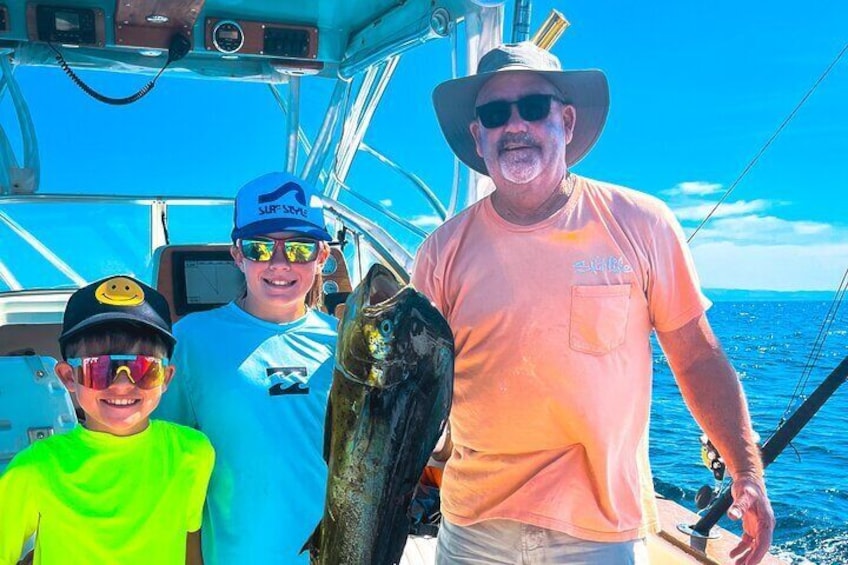 Half Day Deep Sea Fishing Private Charter in Tamarindo