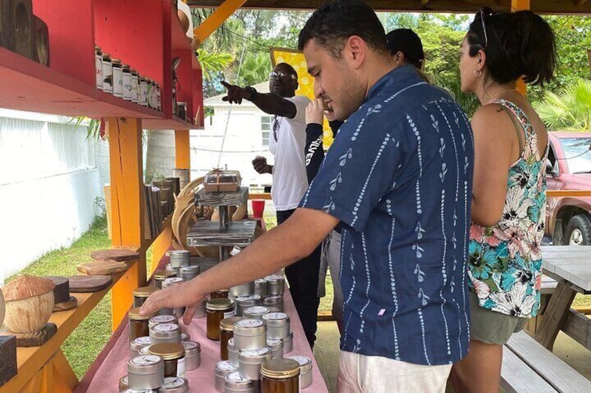 Authentically Bahamian through and through made by us just for you! (Coconut & Honey Craft Vendor)