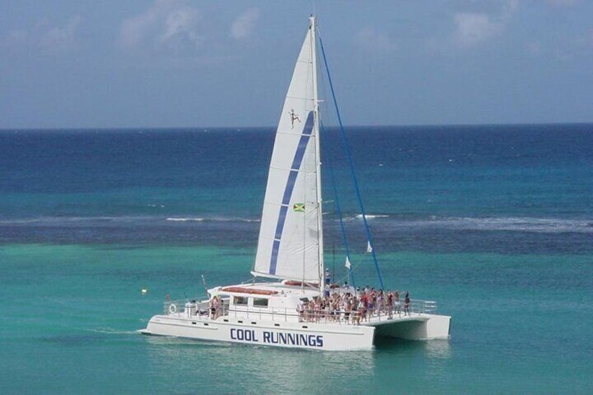 Dunn's River Falls Catamaran Cruise Tour Ocho Rios Jamaica