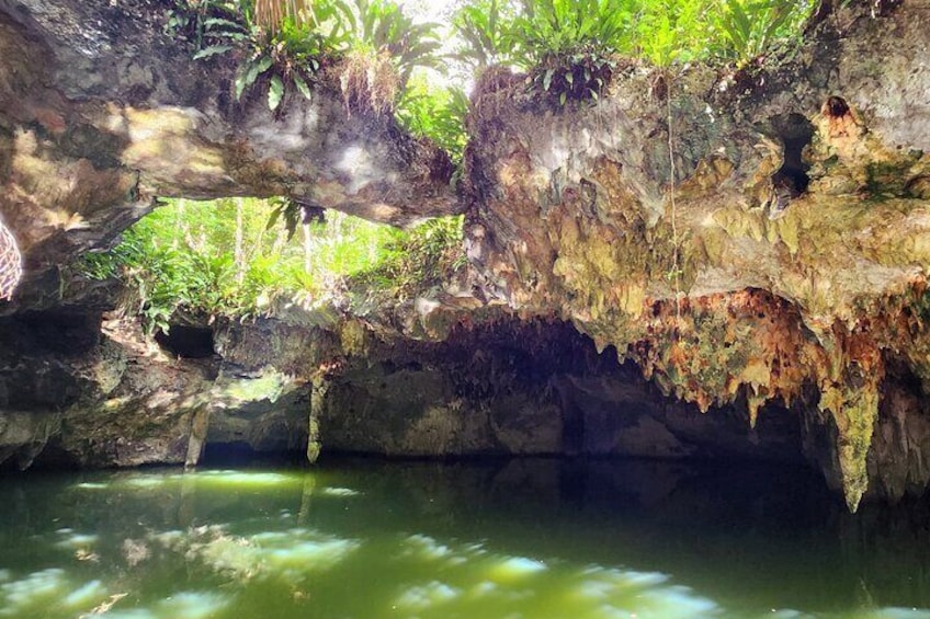 ATV Off Road Adventure to Jade Cavern Tequila and Beach 