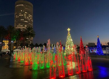 Tampa: Nacht der Lichter Tour mit dem elektrischen Golfwagen