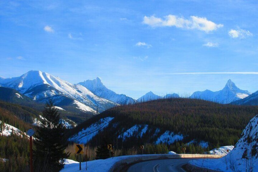 Breathtaking peaks of Glacier National Park