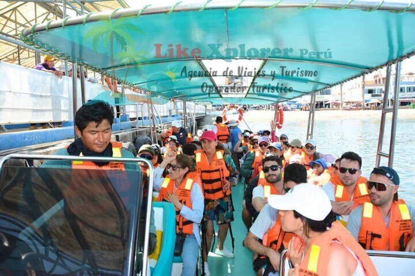 Ballestas Islands Tour for passengers of the Puerto San Martin Cruise