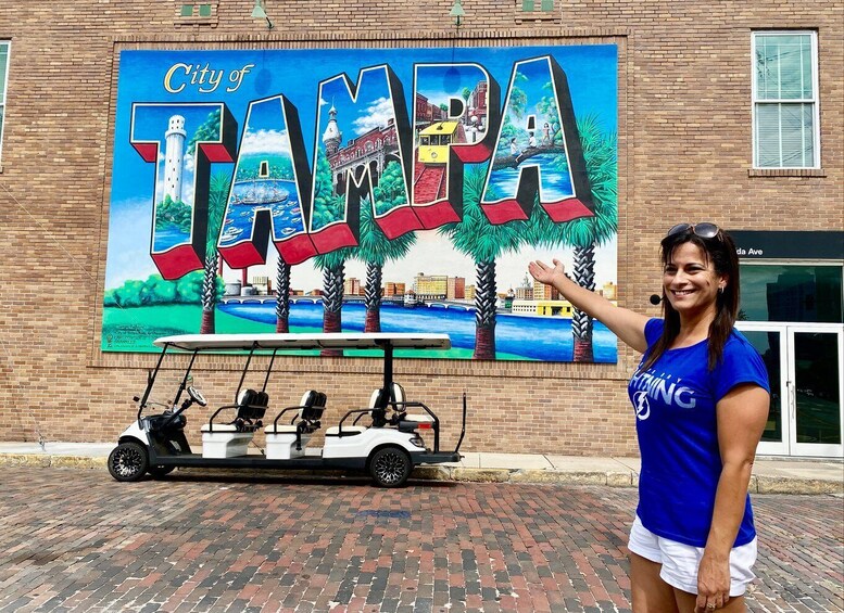 Picture 15 for Activity Tampa: Guided City Tour in Deluxe Street Golf Cart