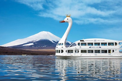 Tokio: Mt. Fuji, Meer van Kawaguchi, Meer van Yamanaka, Onsen Dagtour