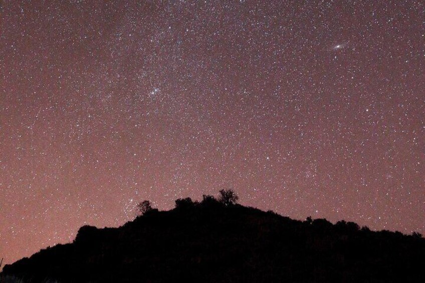 A starry sky away from the city's light pollution!