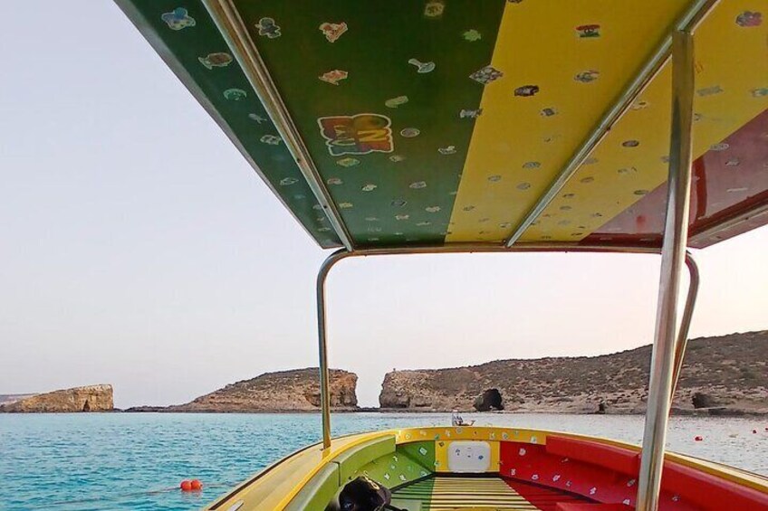 Malta: Blue Lagoon, Comino, Crystal Lagoon Private Boat