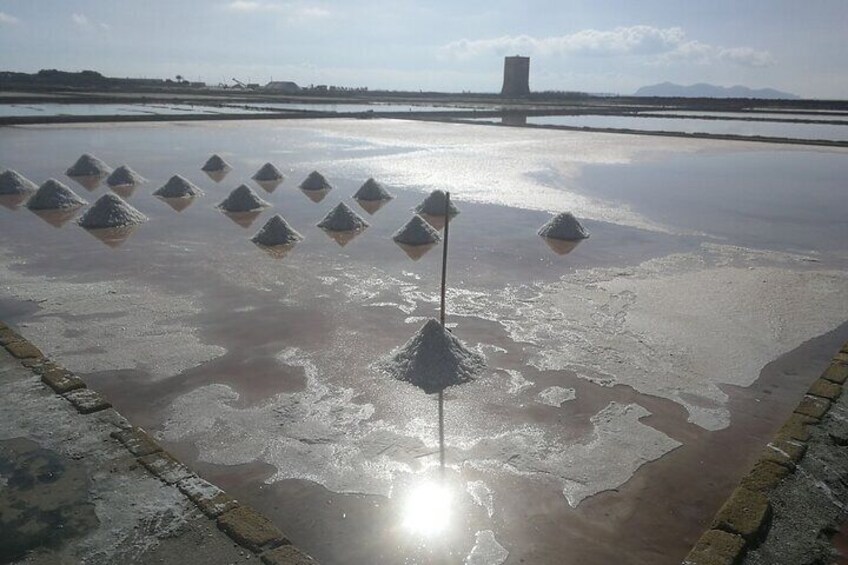 Paceco salt pans, Trapani