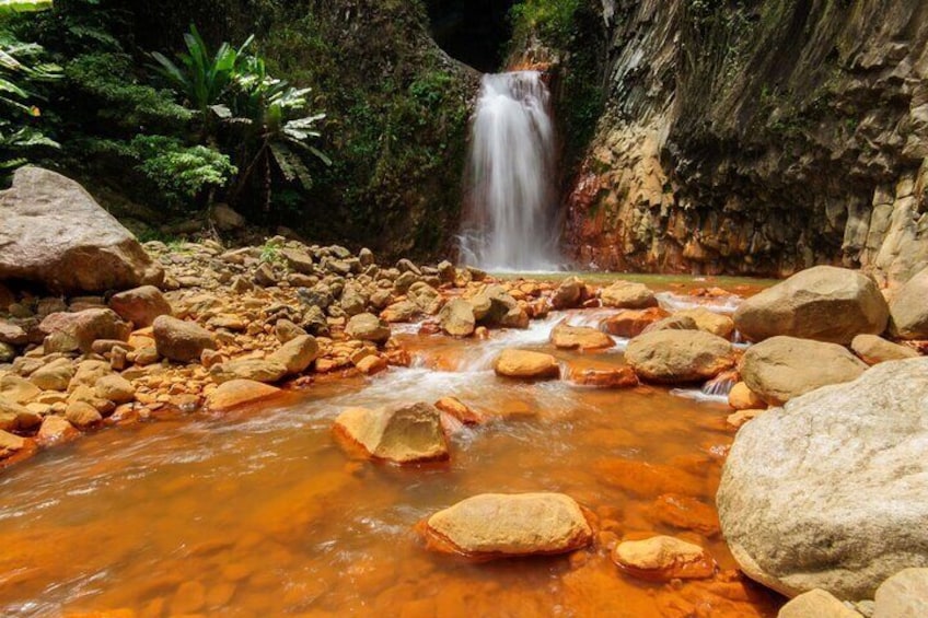 Private Tour Pulangbato Falls Tour & Hot Spring From Dumaguete