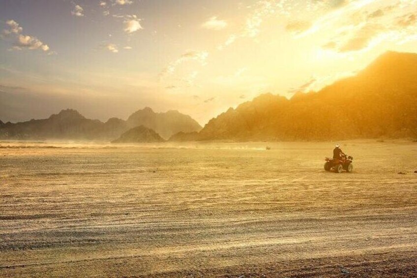 Sharm El Sheikh Quad Excursion into the Sunset Wilderness