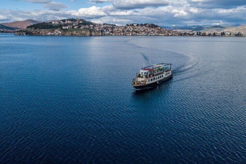 Ohrid Sightseeing Cruise with Armada Boat