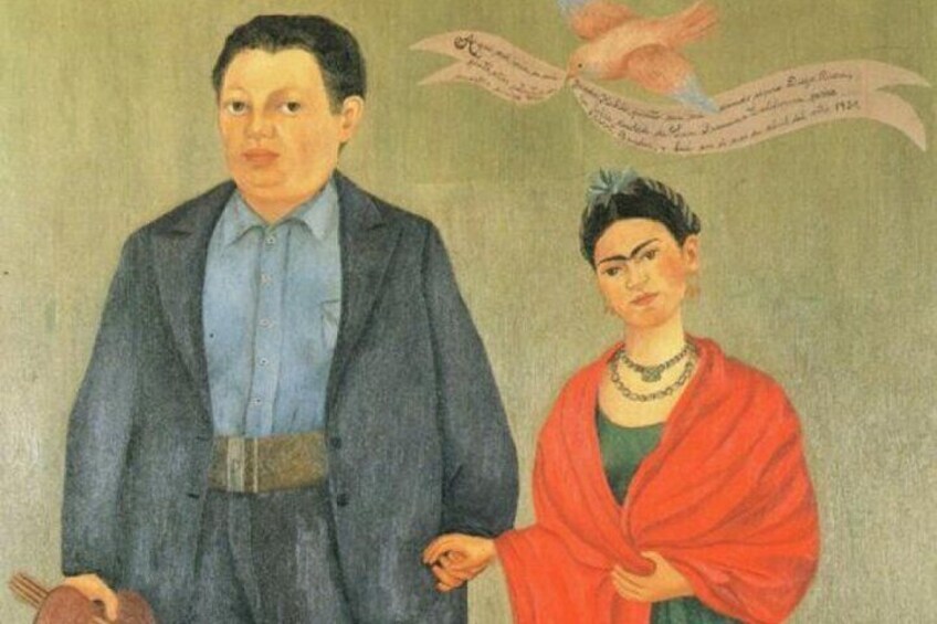 Diego Rivera and Frida Kahlo life and work Private Tour
