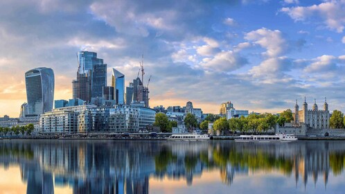 Londen: cruise over de rivier de Theems van Westminster naar Greenwich