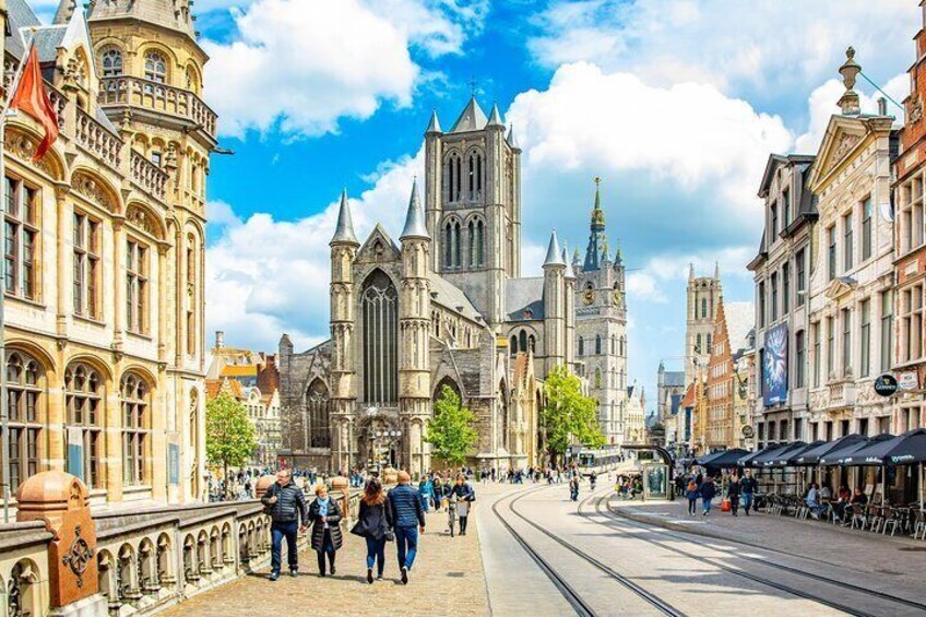 Ghent: Self-Guided City Walking Tour with Audio Guide