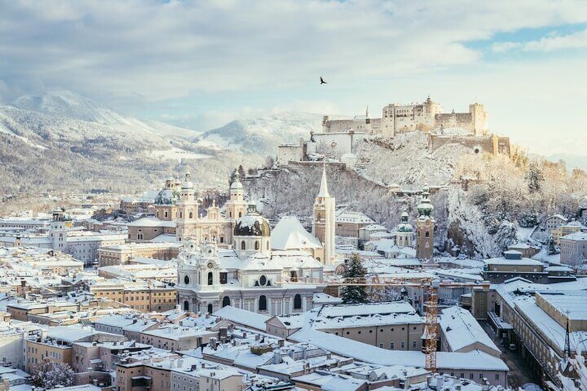 Salzburg Old Town, Mozart, Mirabell Gardens Walking Tour