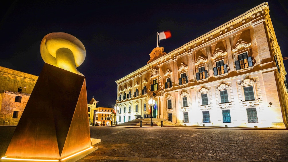 Auberge de Castille in Valletta, Malta