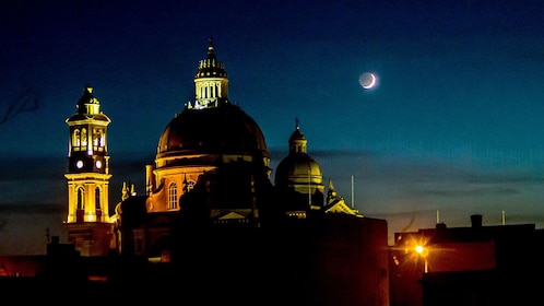 Tour notturno di La Valletta, Mdina e Mosta con Malta 5D Show