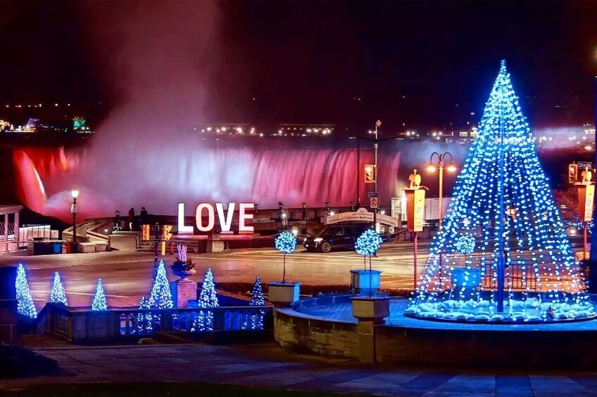 From Toronto: Winter Festival of Lights Niagara Falls Evening Tour