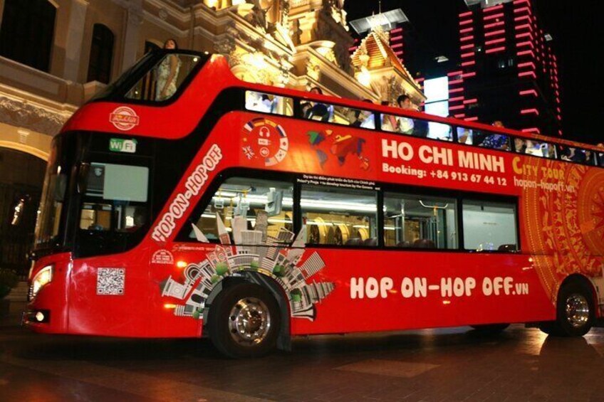 Night Bus Tour in Ho Chi Minh City