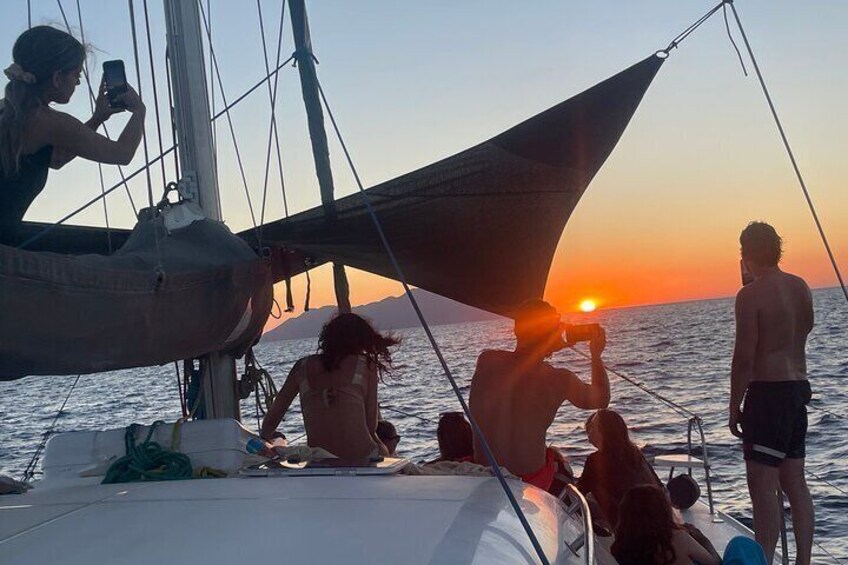 Half Day Catamaran Afternoon Cruise in Kleftiko