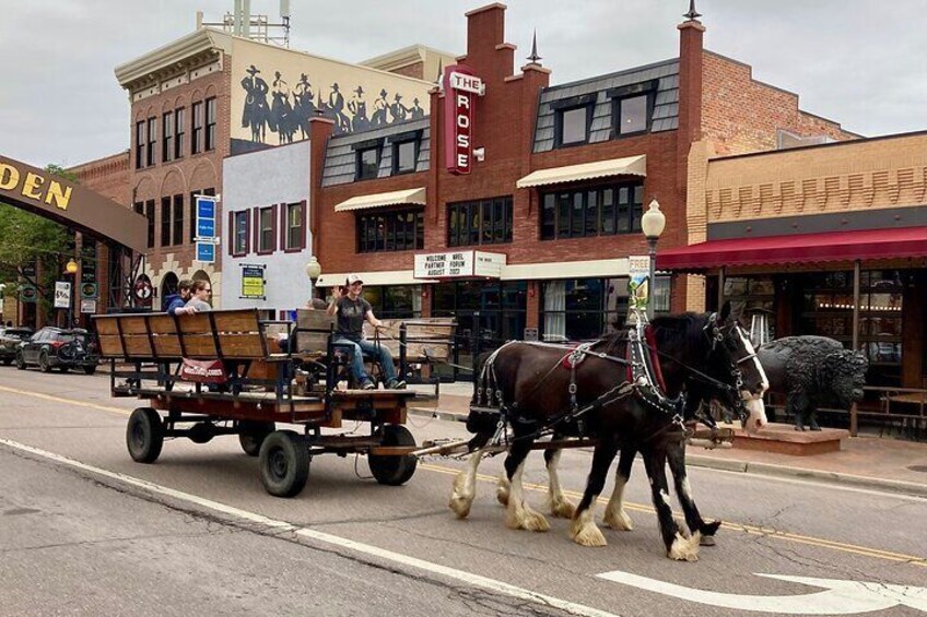  Shared Golden's History Wagon Ride Tour in Colorado