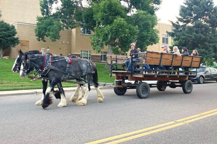 Shared Golden's History Wagon Ride Tour in Colorado