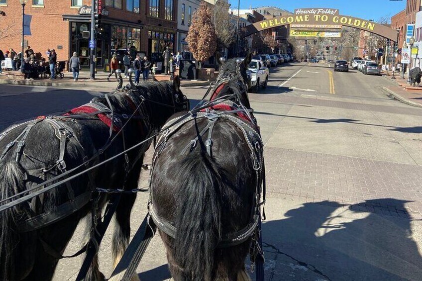  Shared Golden's History Wagon Ride Tour in Colorado