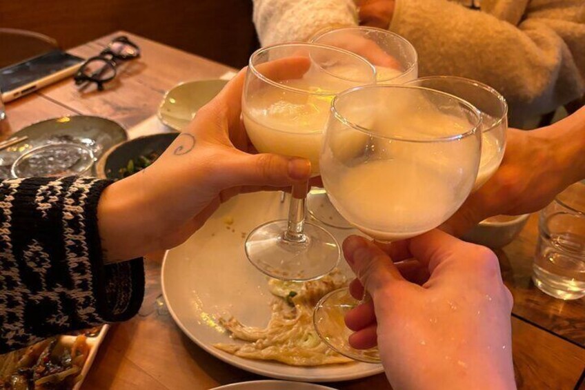 Korean Traditional Alcohol Class and Tasting (Makgeolli, Soju)