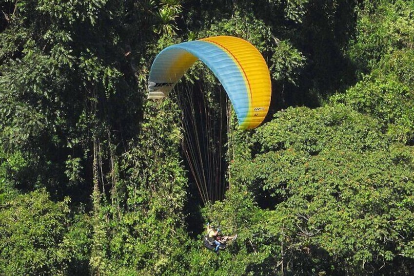 Paragliding and River Tubing private experience from Guatape 